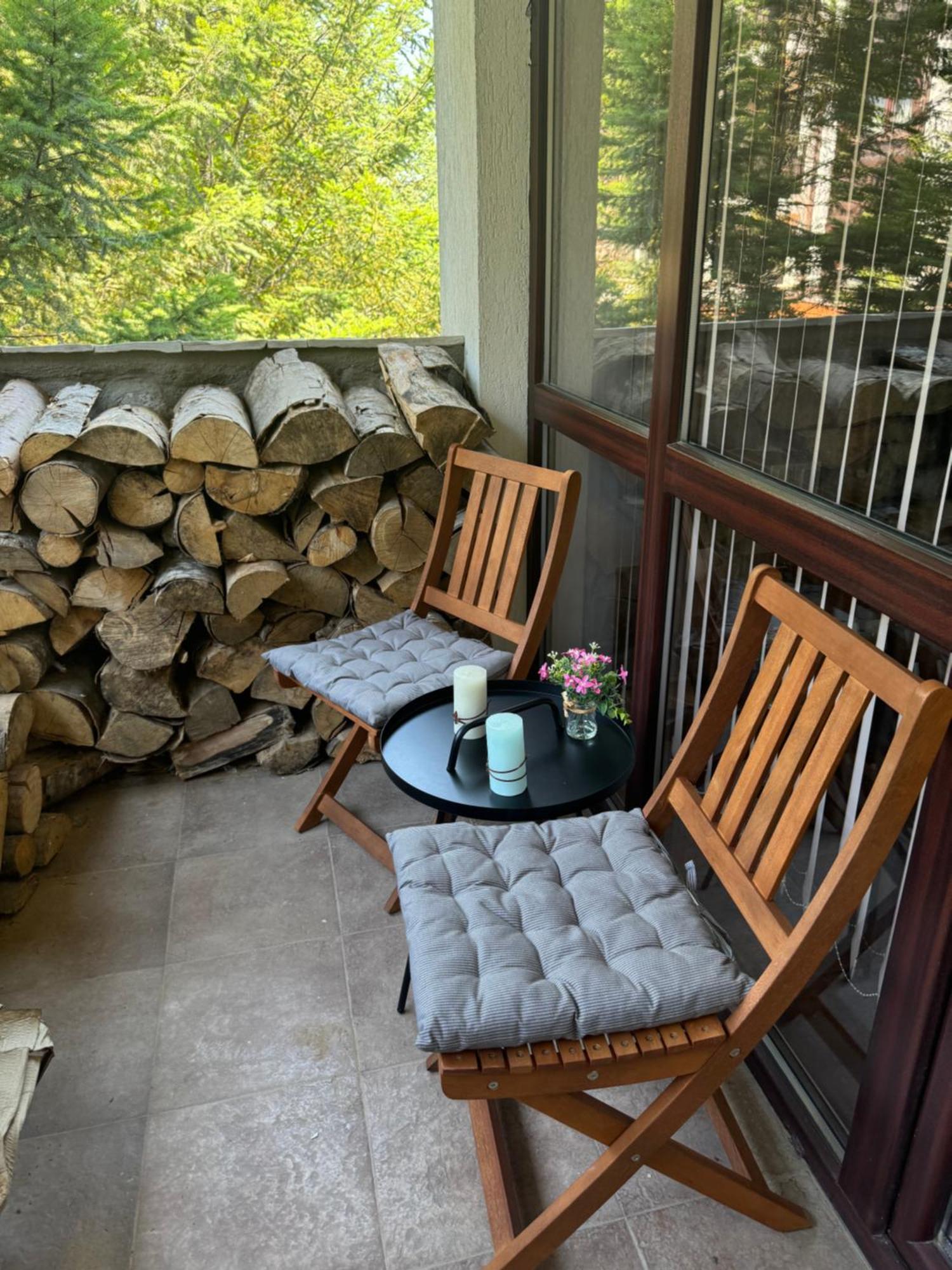 2-bedroom, 2-bathroom With Fireplace And Garden At Winslow Infinity Apartment Bansko